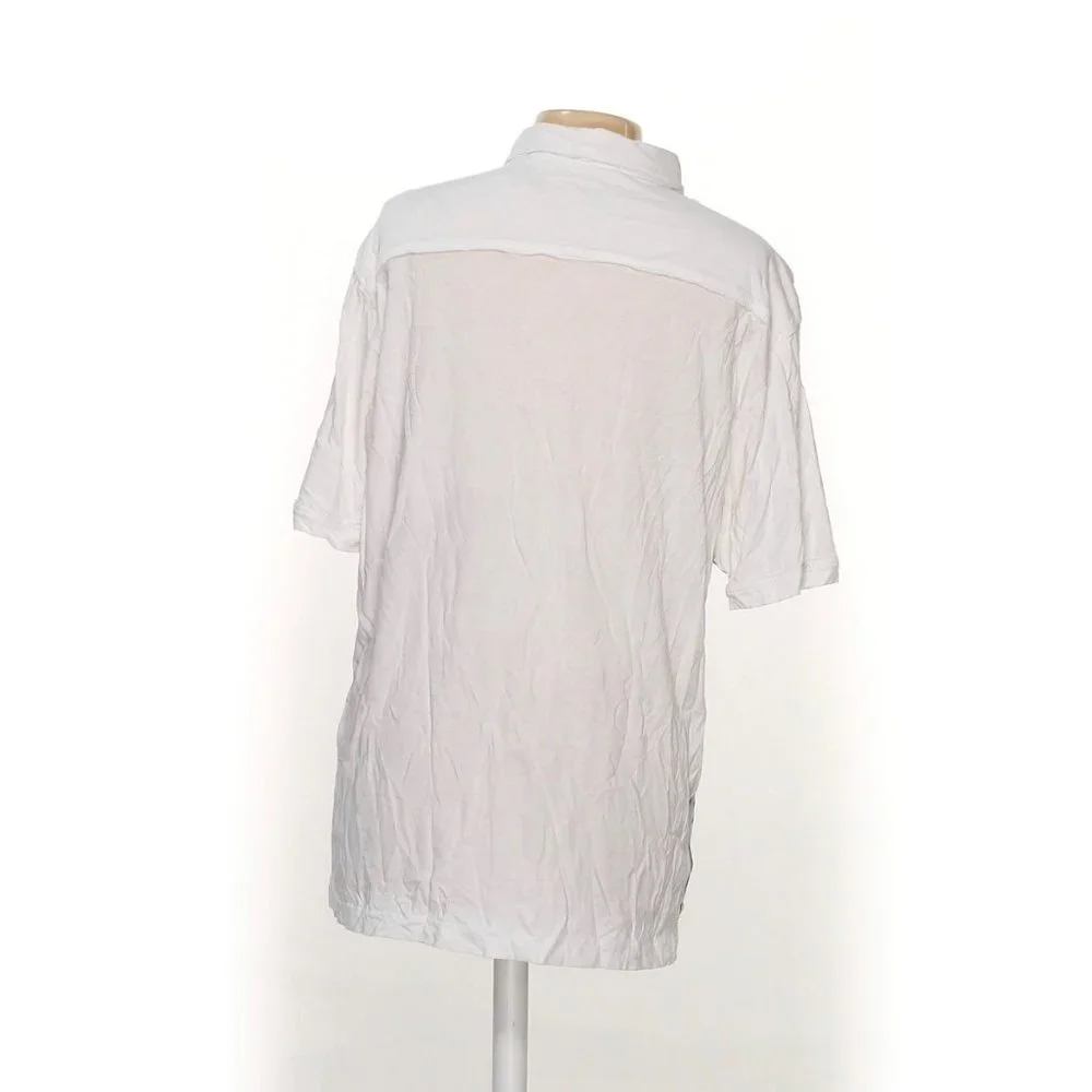 Tommy Bahama white Polo Shirt — XL